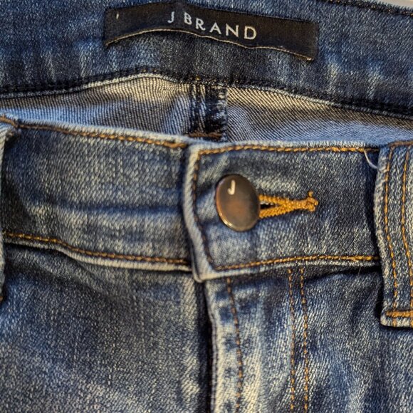 J Brand Boot Cut Distressed Jeans - Picture 3 of 6